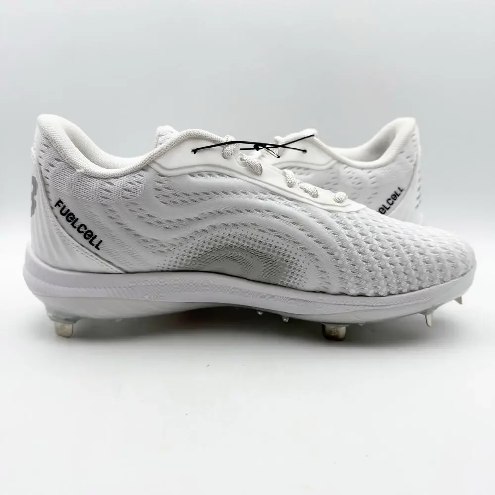 New Balance Mens FuelCell 4040v7 Baseball Cleats Size 14 White Black Metal NWOB
